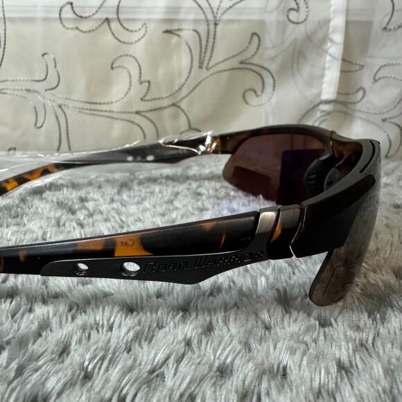 NWT Road Warrior Men Sunglass UV 400 High-Definition Brown Black Summer Beach - Picture 5 of 6